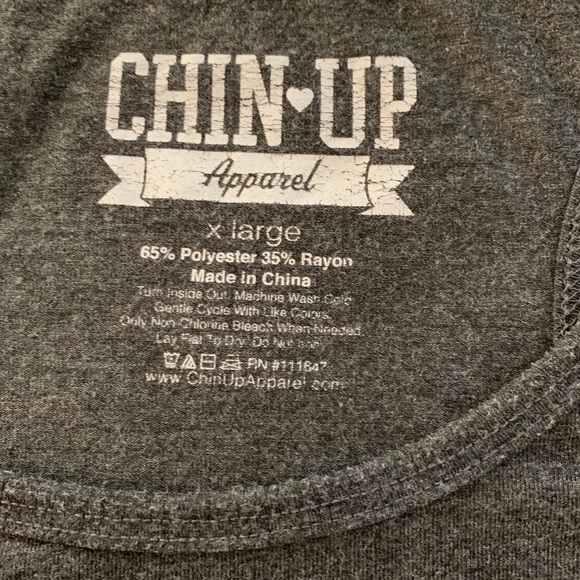 Chin Up Apparel Zen Workout Tank X-Large - Picture 2 of 2